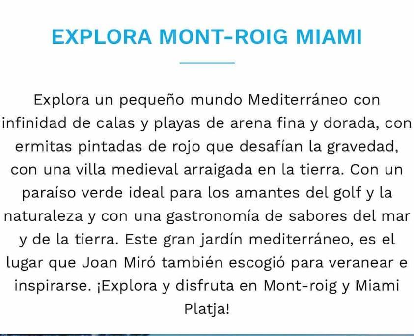 Вилла Casa Frente Al Mar En Miami Playa 2Hab Экстерьер фото